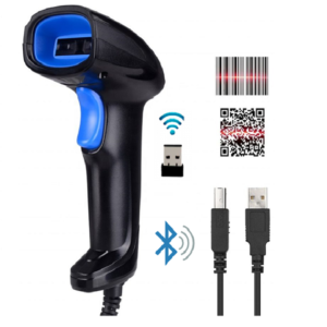  Lectores de código de barra / Lector de código de barras Bluetooth 1D y 2D inalámbrico con soporte 