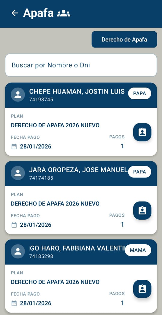 Gestión de asociados
