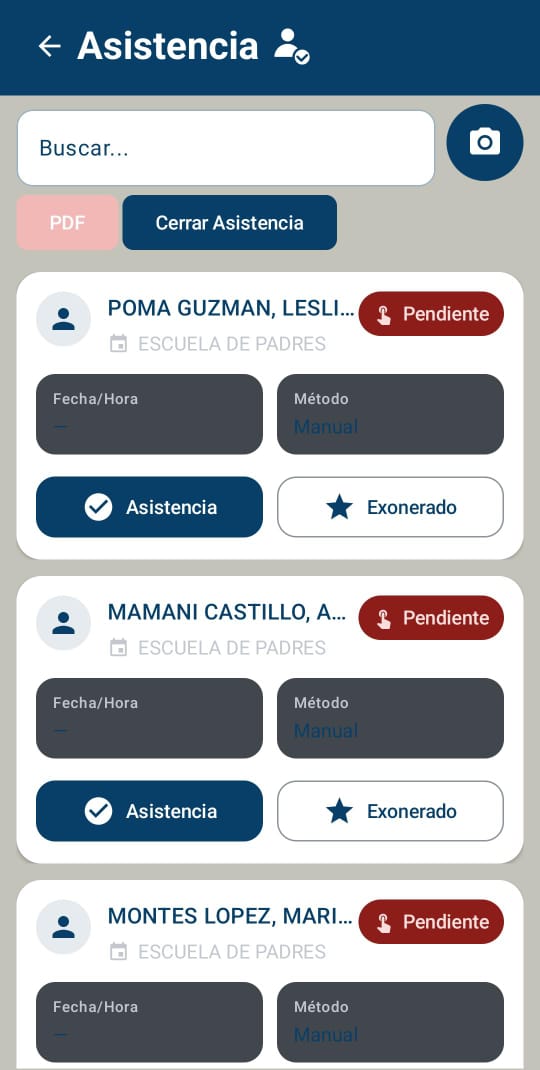 Asistencia