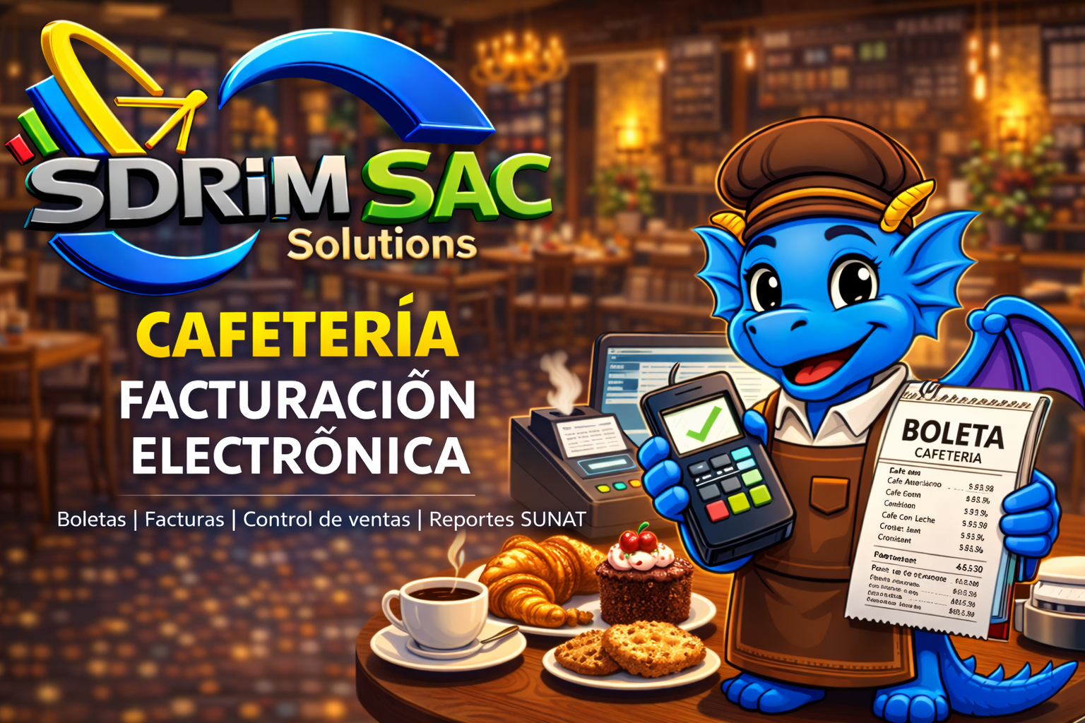 App Cafetería Facturación Electrónica