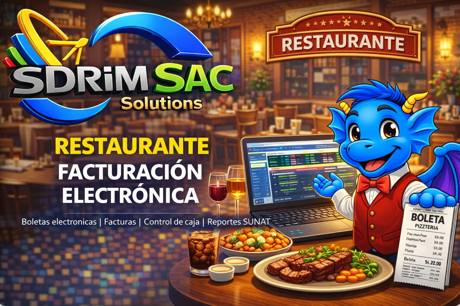 App Restaurant Facturación Electrónica