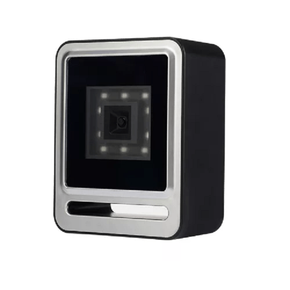 	Lector de código de barras Bluetooth 1D y 2D inalámbrico con soporte – VLA-1100DB